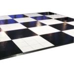 Black And White Dance Floor Rentals