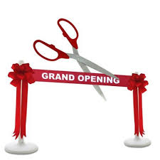 Dallas Ceremonial Inauguration Large Scissors Rentals