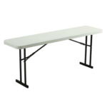 6' Rectangular Training Table Rentals