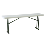 8' Rectangular Training Table Rentals