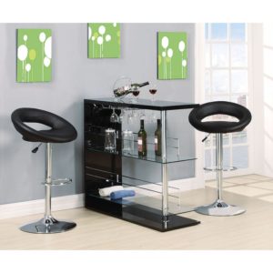 Black Barstool Rentals in Dallas Tx