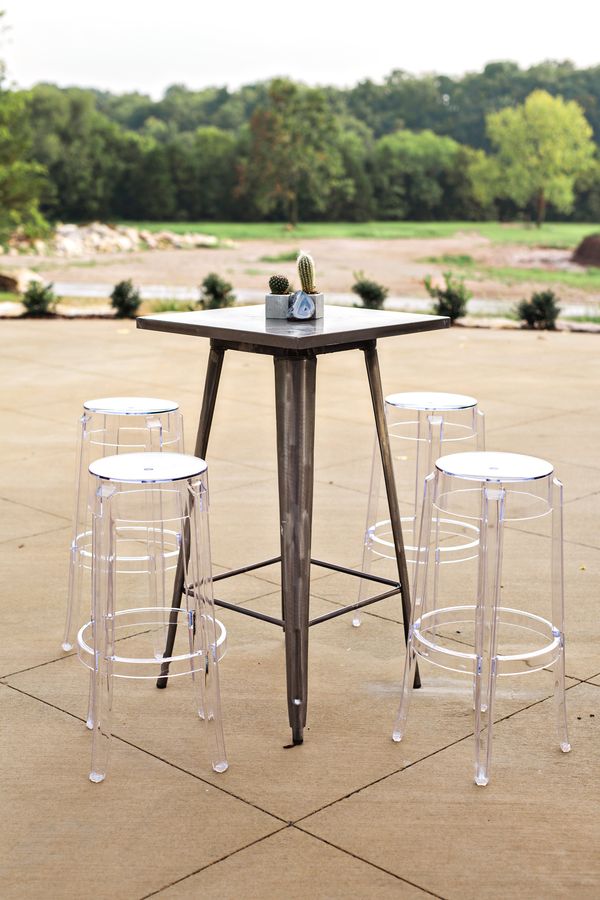 Clear Ghost Barstool Rentals in Dallas Tx