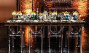 Clear Ghost Chair Rentals in Dallas Tx