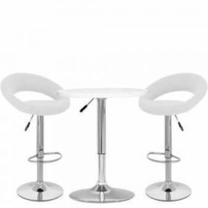 White Barstool Rentals in Dallas Tx