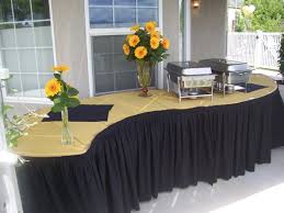 6 ft Serpentine Table Rentals 6 ft Serpentine Table Rentals