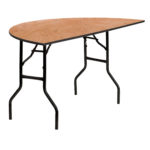 60inch Half Round Table Rentals