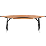 6ft Serpentine Table Rentals