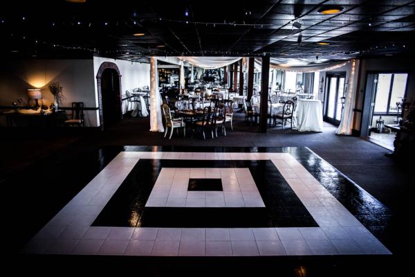 Black Dance Floor Rentals