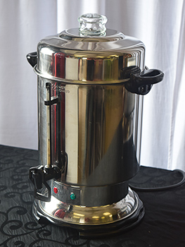 COFFEE POT STAINLESS 60 CUP Rentals Andover NJ, Where to Rent