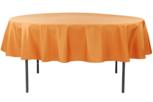 72 inch-Round-Polyester-Tablecloth-Burnt-Orange