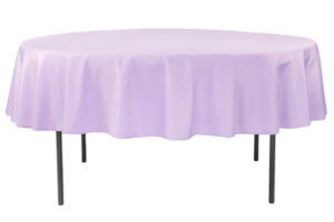 72 inch-Round-Polyester-Tablecloth-Lavender