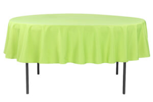 72 inch-Round-Polyester-Tablecloth-AppleGreen