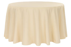 Round-Polyester-Tablecloth-Champagne-108"