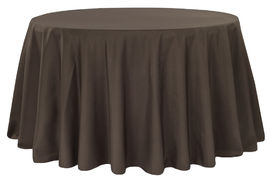Round-Polyester-Tablecloth-Chocolate-Brown-108"