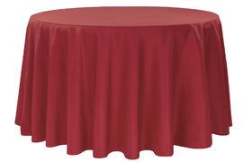Round Tablecloth Apple Red 108"