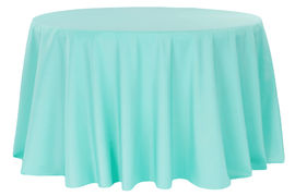 Round Tablecloth Turquoise 108