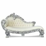 Broadway Silver and Ivory Lounge
