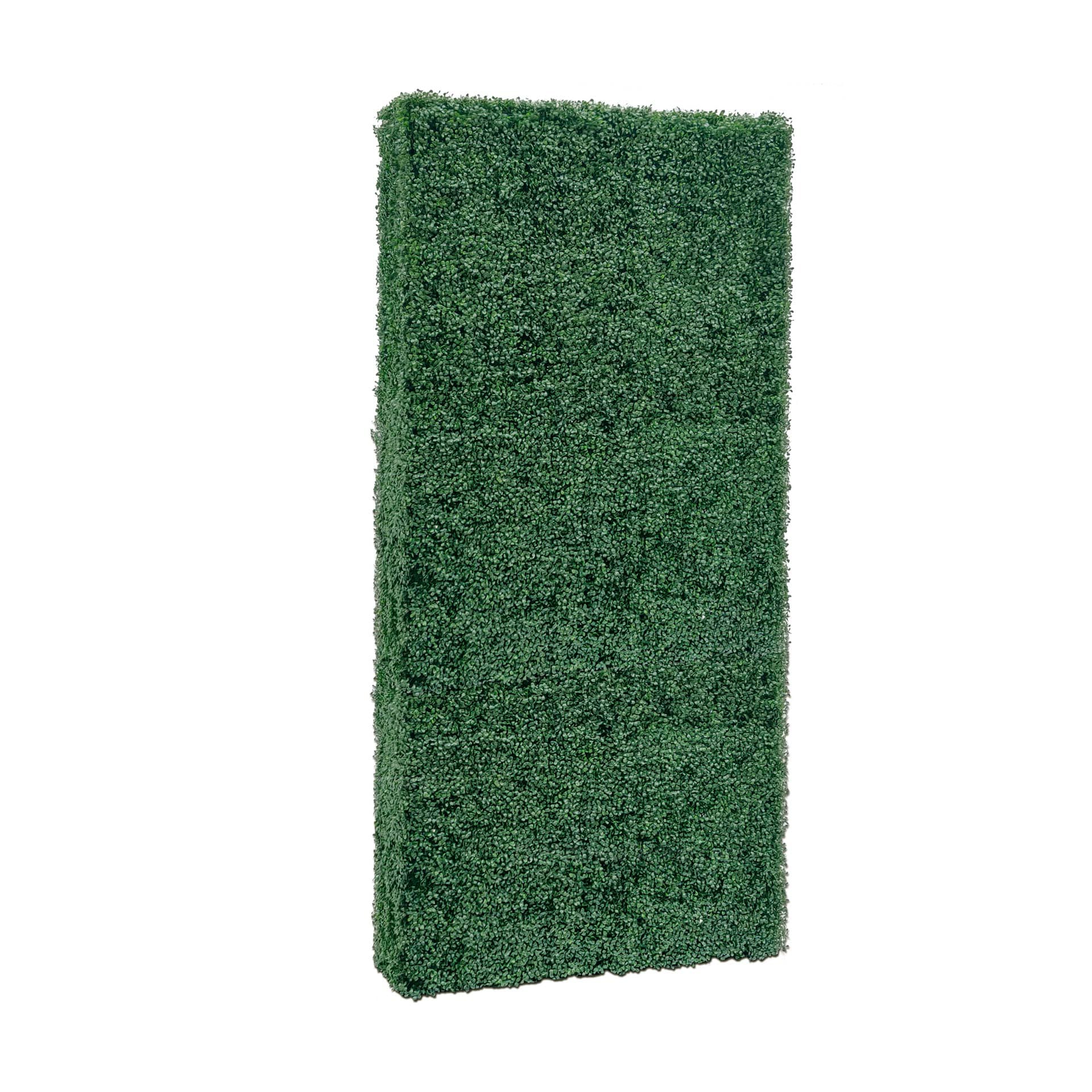 Faux Boxwood Hedge Divider Wall