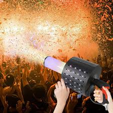 CO2 DJ Confetti Gun Rentals Dallas Tx