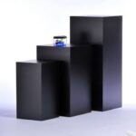 Black Acrylic Pedestal