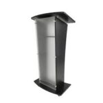 Black Acrylic Podium