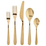 Gold Silverware Set Rentals