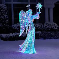 6.5' Pre-Lit Prismatic Angel