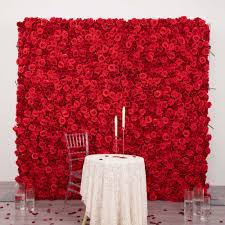 Red Rose Backdrop Rentals