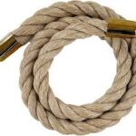 Heavy-Duty Poly Hemp Rope brass hook