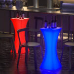 LED Square Bar Table Rentals