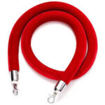 Red Stanchion Rope Rentals