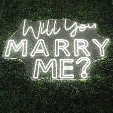 Will You Marry Me Neon Sign Rentals