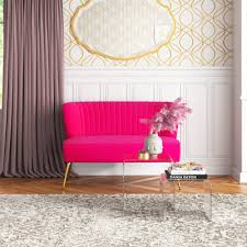 Fuchsia Velvet Loveseat Sofa Rentals Dallas Fuchsia Velvet Loveseat Sofa Rentals