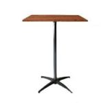 30" square bar table