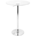 Clear Acrylic Top Bar Table