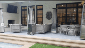 Pyramid Outdoor Patio Heater Rentals in Dallas Tx