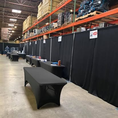 Trade Show Pipe And Draping Rentals
