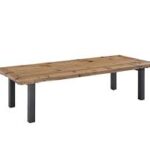 Wood Top Low Coffee Table Rentals