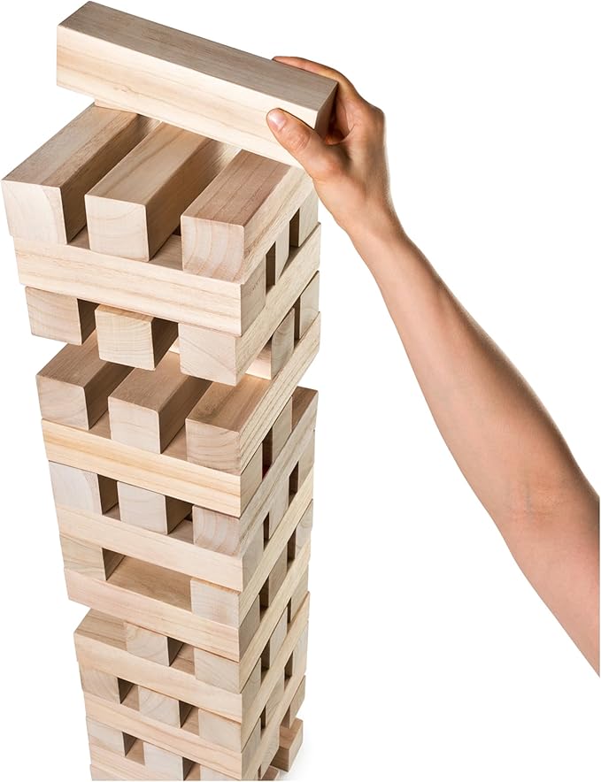 Giant Jenga Game Rentals In All The Dallas DFW Area