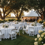White Garden Chair Rentals in Dallas DFW