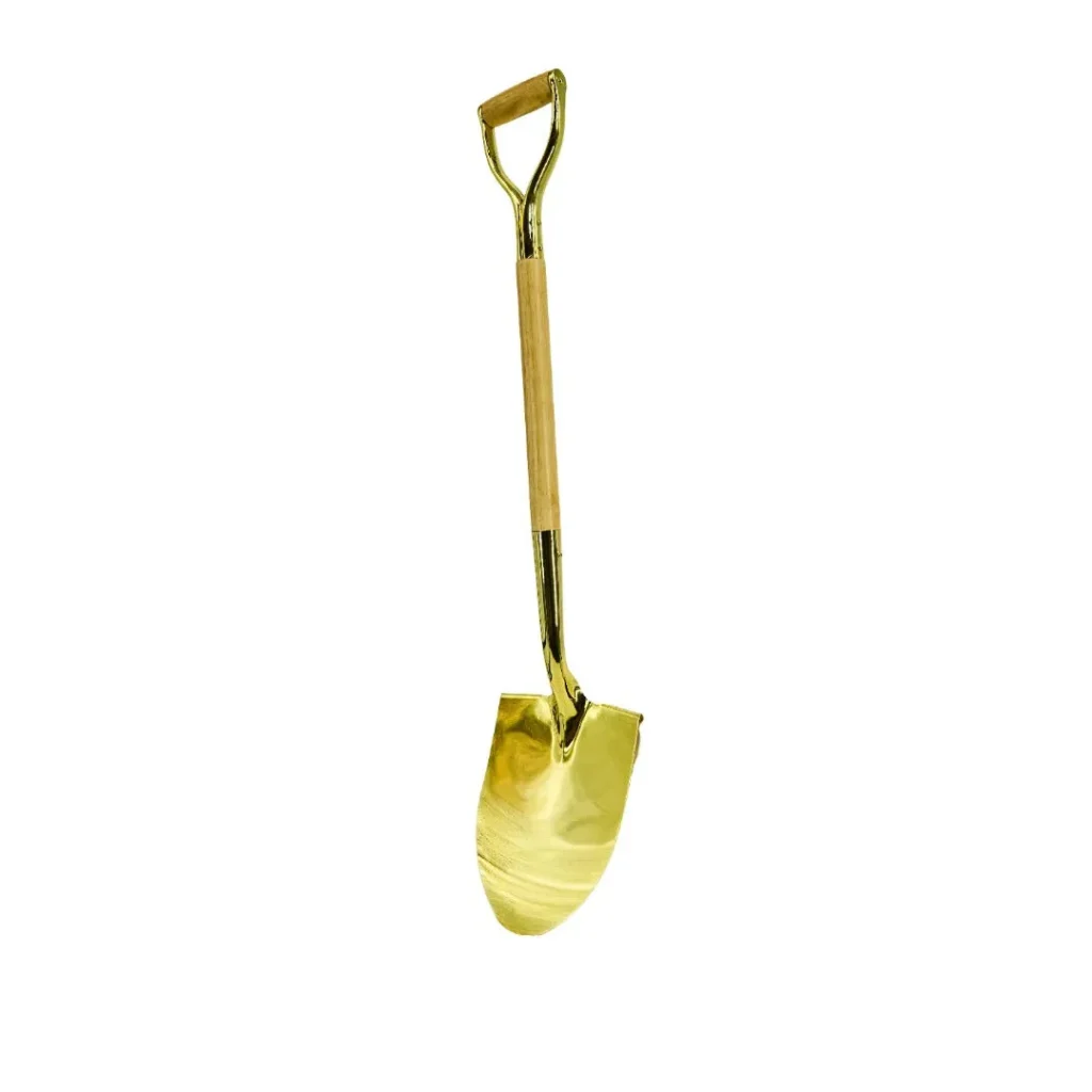 Gold Plated Ceremonial Shovel Rentals In Dallas DFW