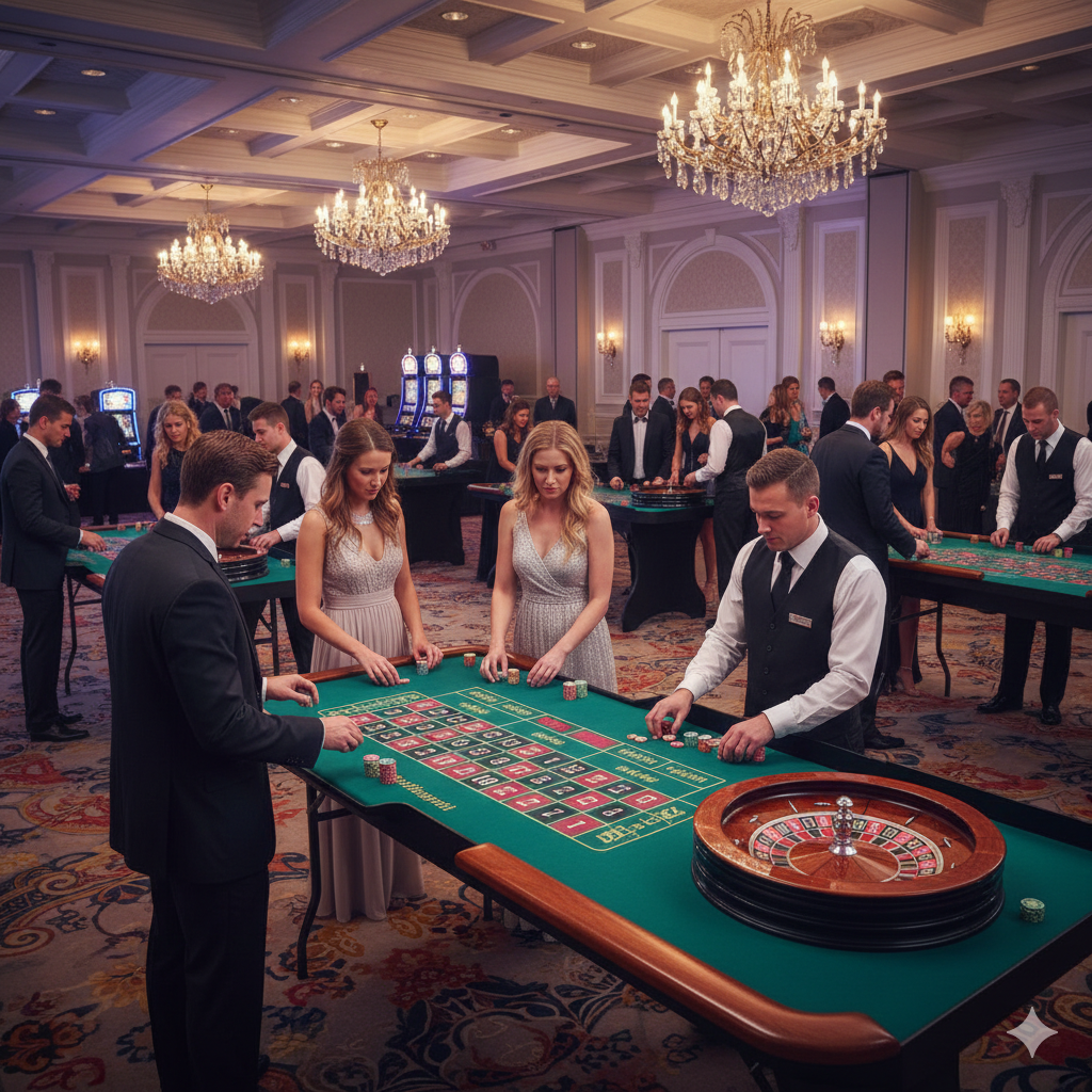 Roulette Table Rentals in All Dallas DFW