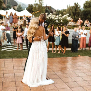 Teak Dance Floor Rentals in Dallas DFW