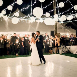 White Dance Floor Rentals In Dallas DFW