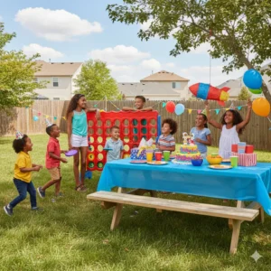 Giant Connect 4 Game For Kids Rentals in Dallas DFW