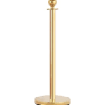 Gold Brass Stanchion Post Rentals in Dallas DFW