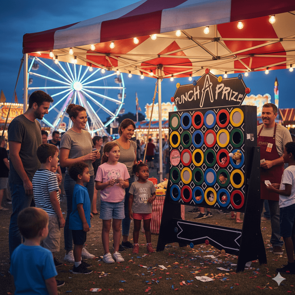 Punch A Prize Carnival Game Rentals in Dallas DFW