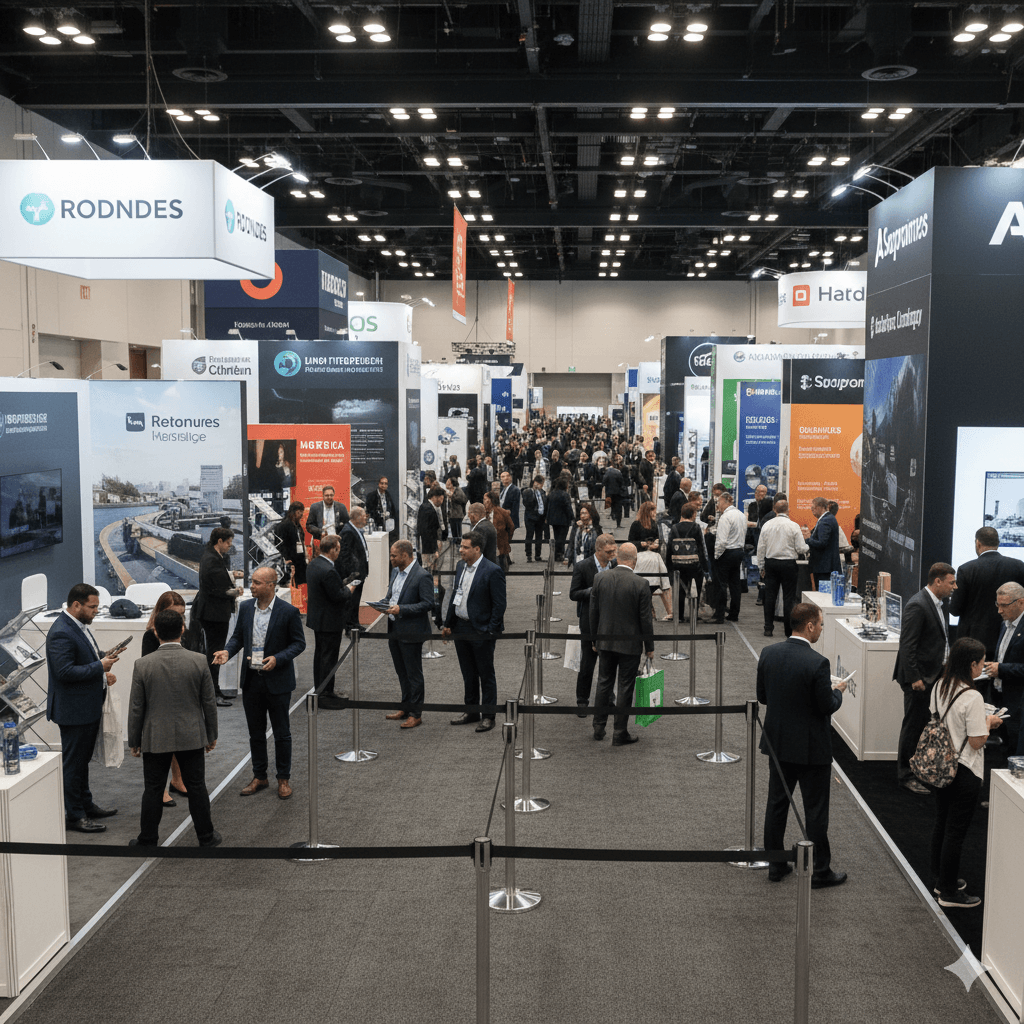 Retractable Stanchion Pole with Black Belt Rentals