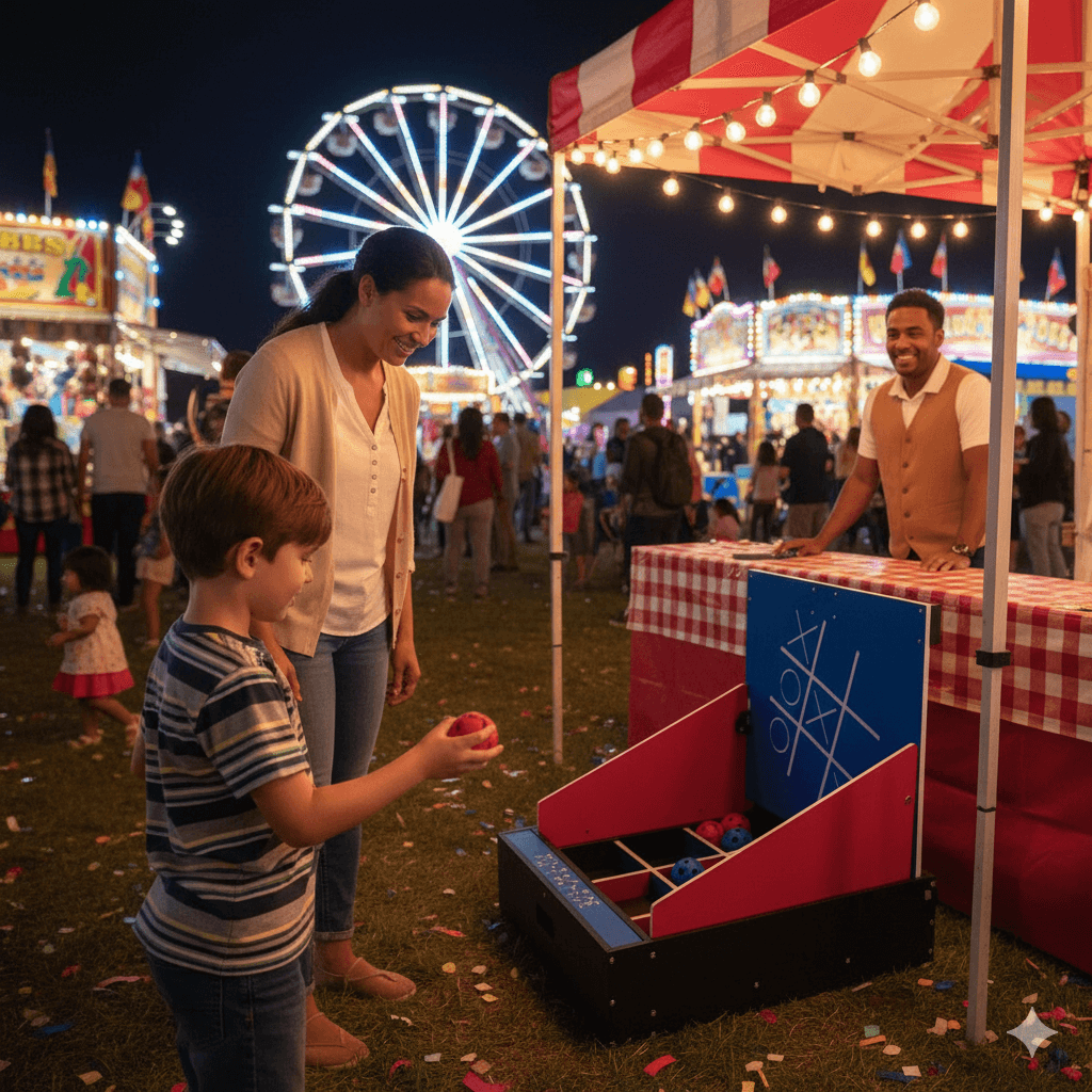 Tic Tac Toc Carnival Game Rentals in Dallas DFW