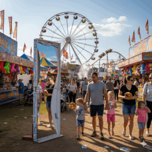 Wacky Mirror Carnival Game Rentals in Dallas DFW